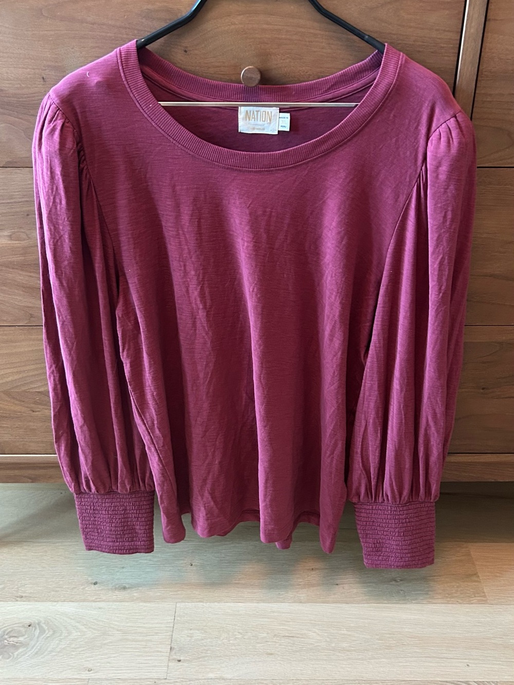 Nation LTD Womens loren long sleeve top
